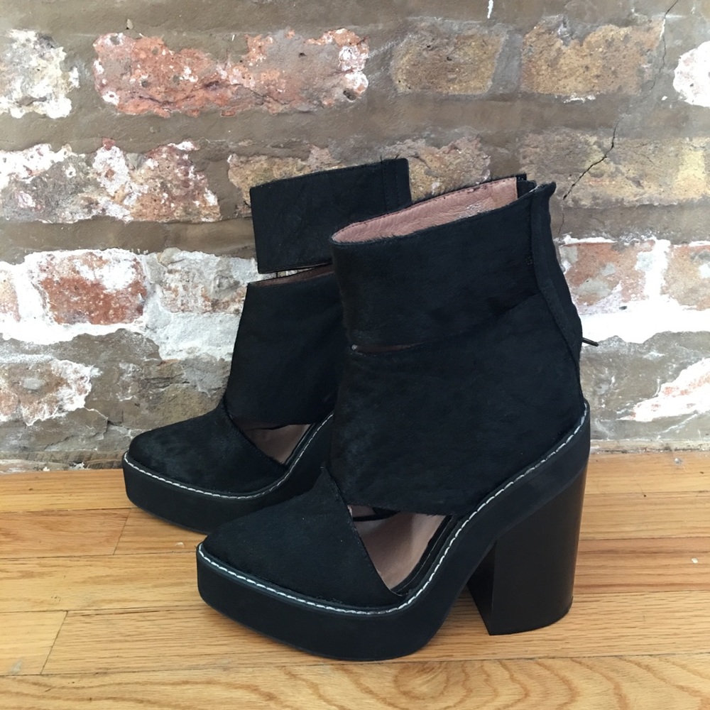 Jeffrey Campbell Pony Hair Féria Boots